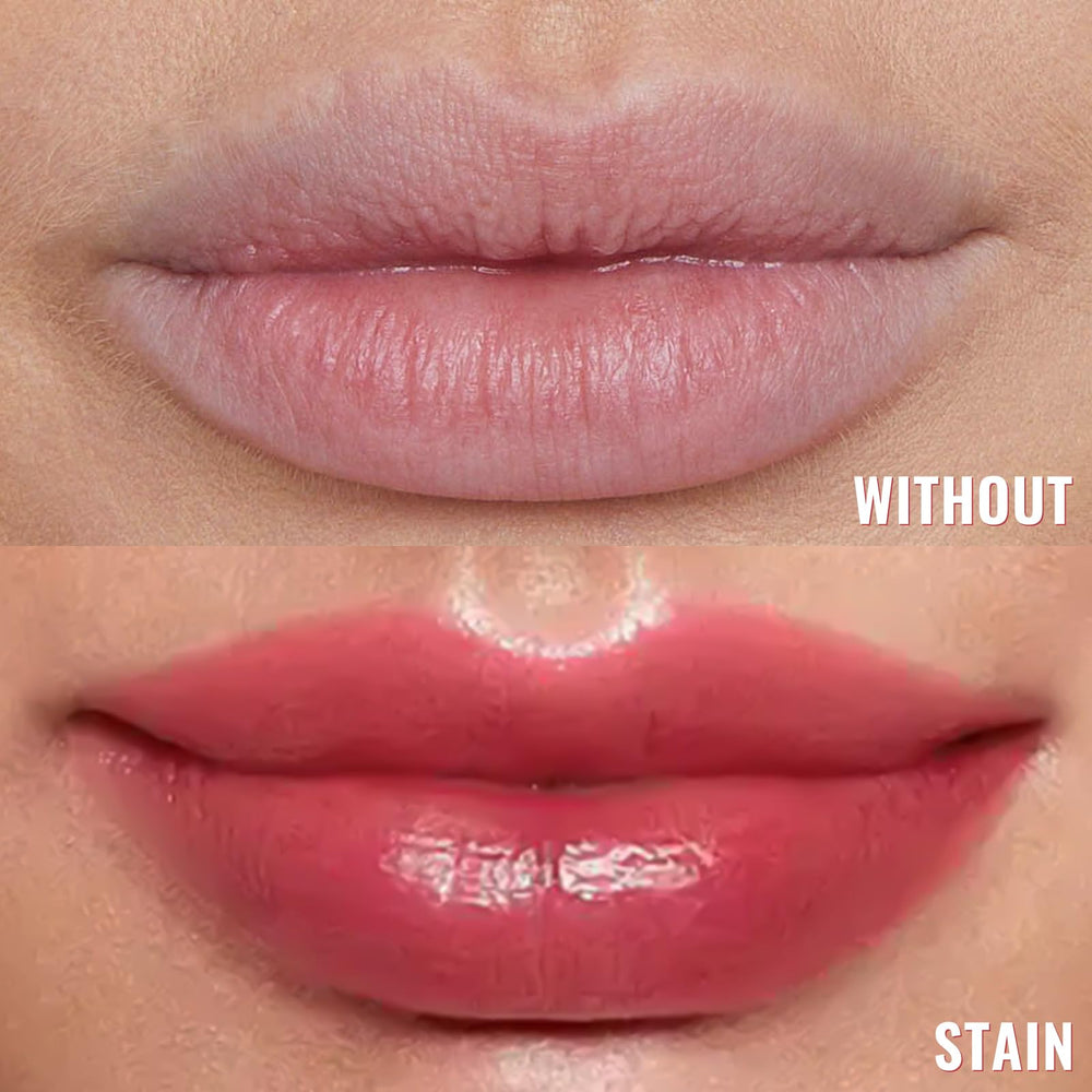 Vevivia Beauty Lip Stain with included tweezer for easy removal.