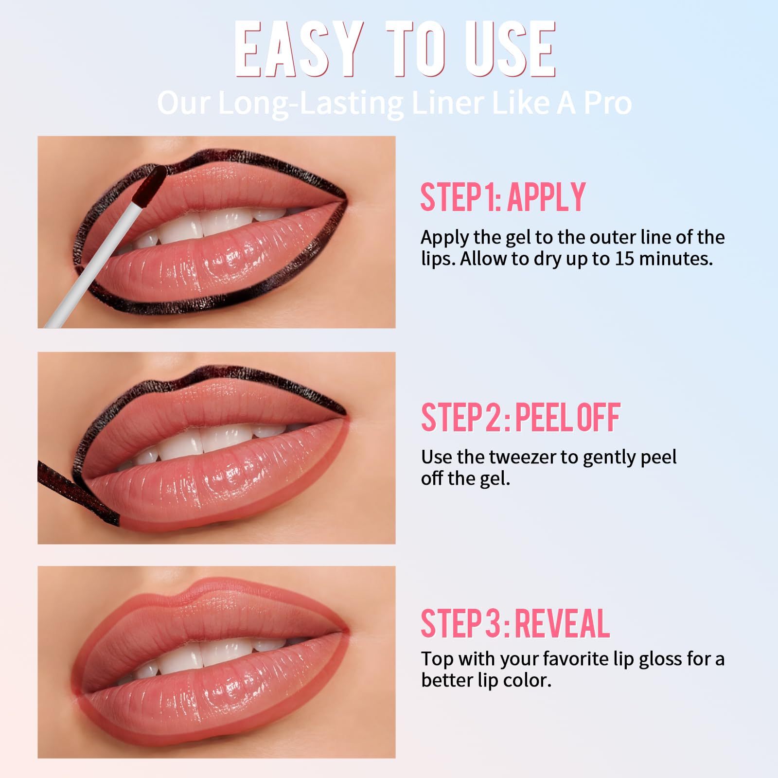 Vevivia Beauty Lip Stain velvety texture glides on smoothly.