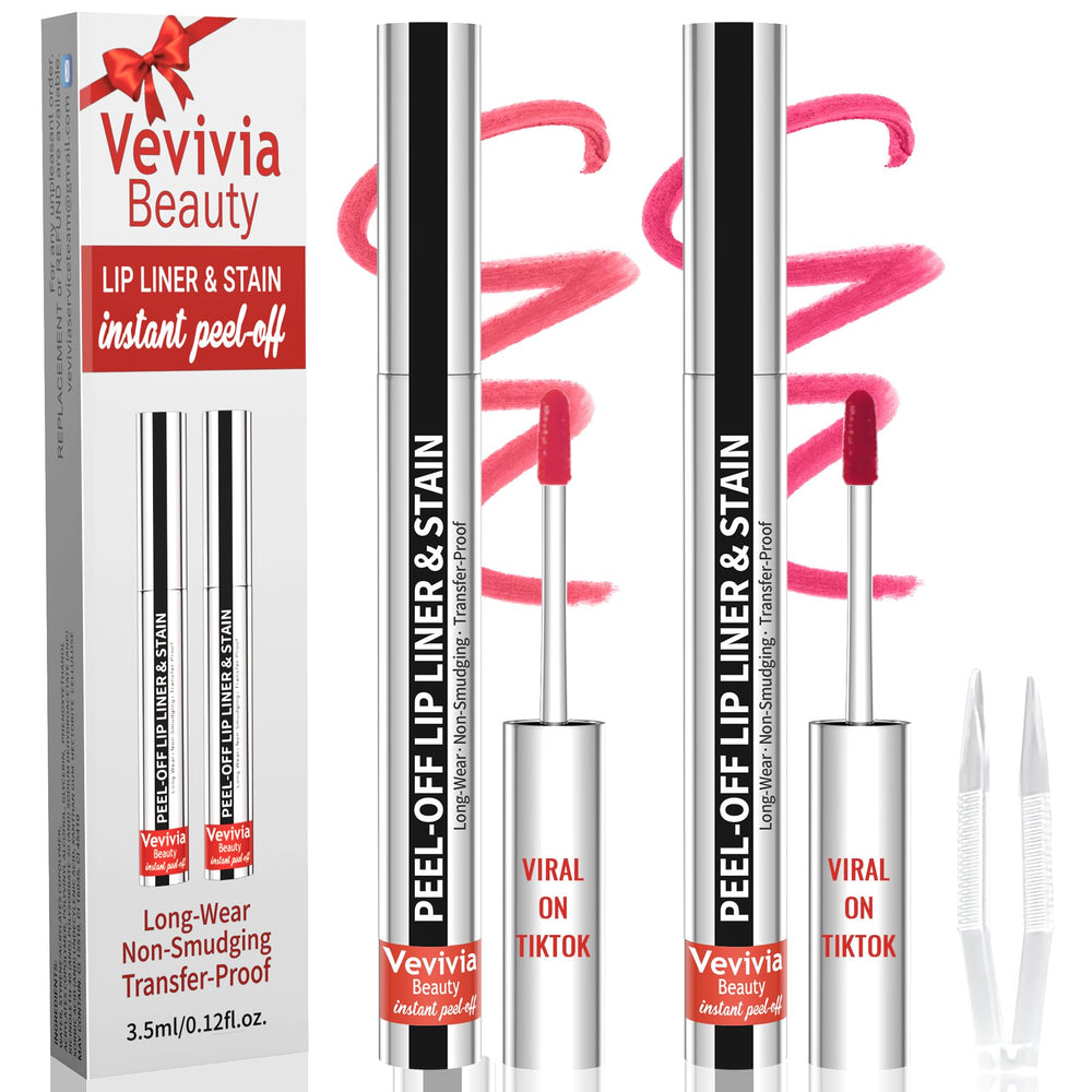 Vevivia Lip Stain Peel Off Nude packaging shown for gifting.