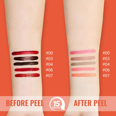 Vevivia Lip Stain Peel Off tweezer assists clean removal.