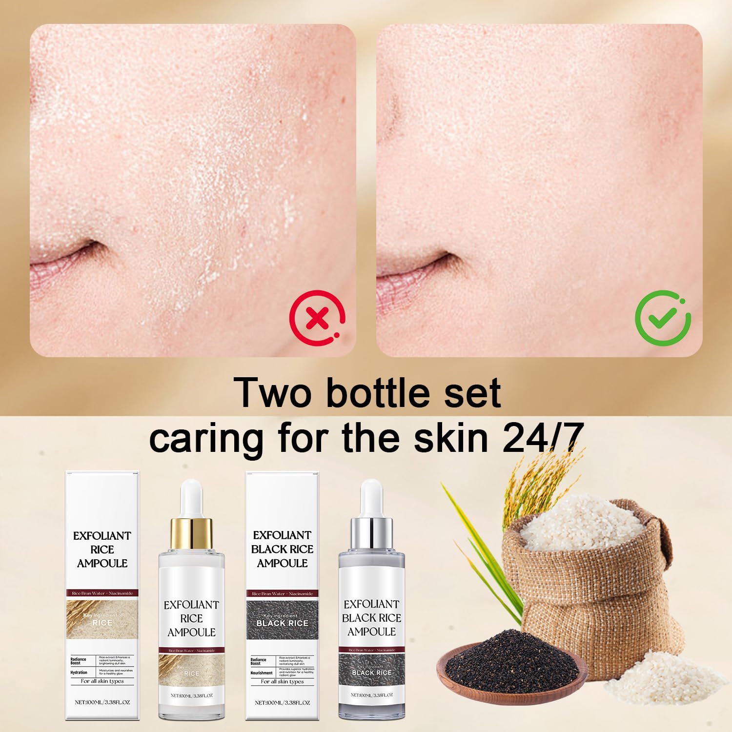VEYANCO Peel Shot application setup with pump for easy nightly use