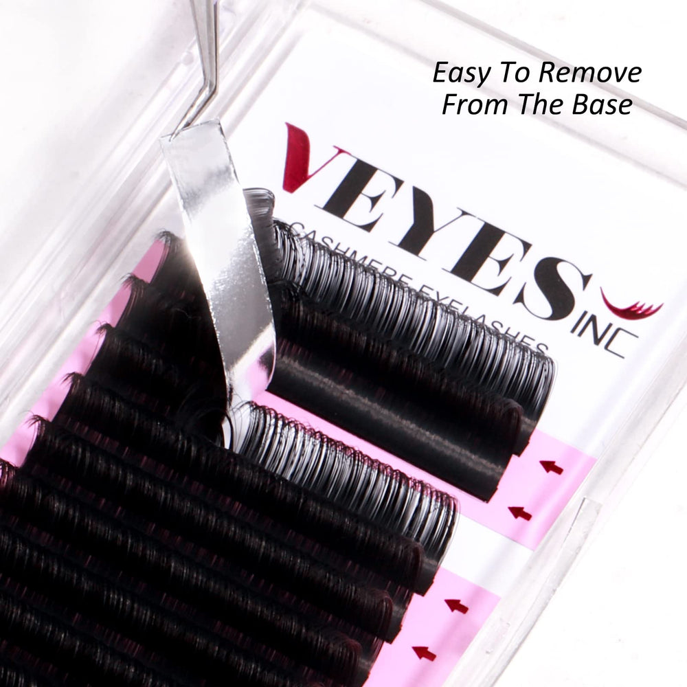VEYES INC cashmere lashes long-lasting curl technology preserves shape
