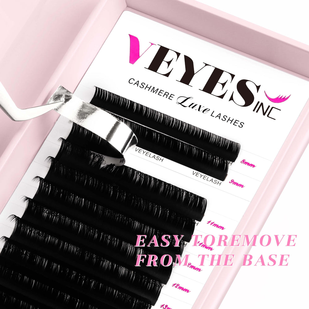 VEYES INC Cashmere Luxe Lashes showcase a matte finish for natural-looking, shine-free lashes.