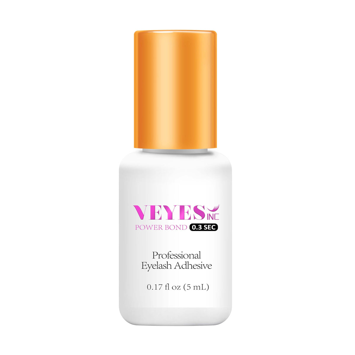 VEYES INC eyelash-extension glue 0-3 sec dries fast, boosting technician speed.