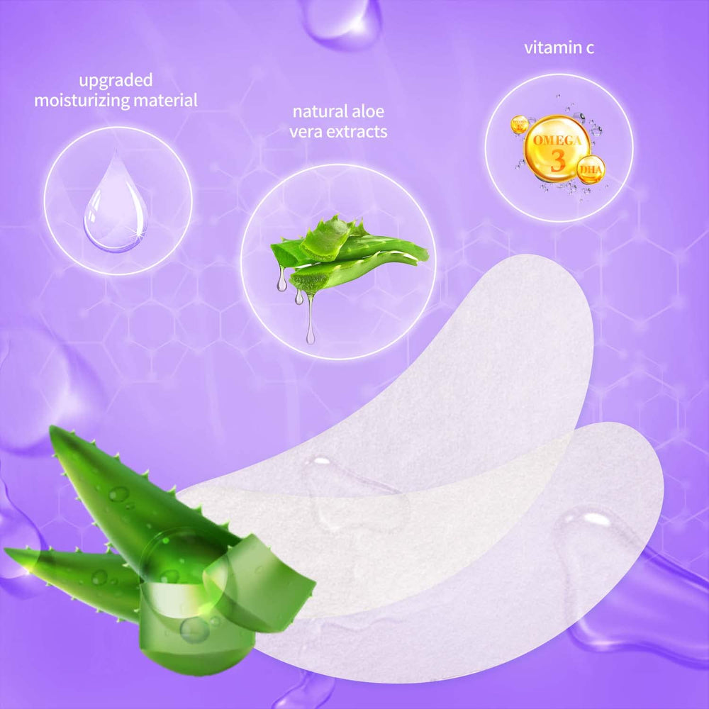 VEYES INC individually wrapped under-eye pads ensure hygienic lash extension sessions