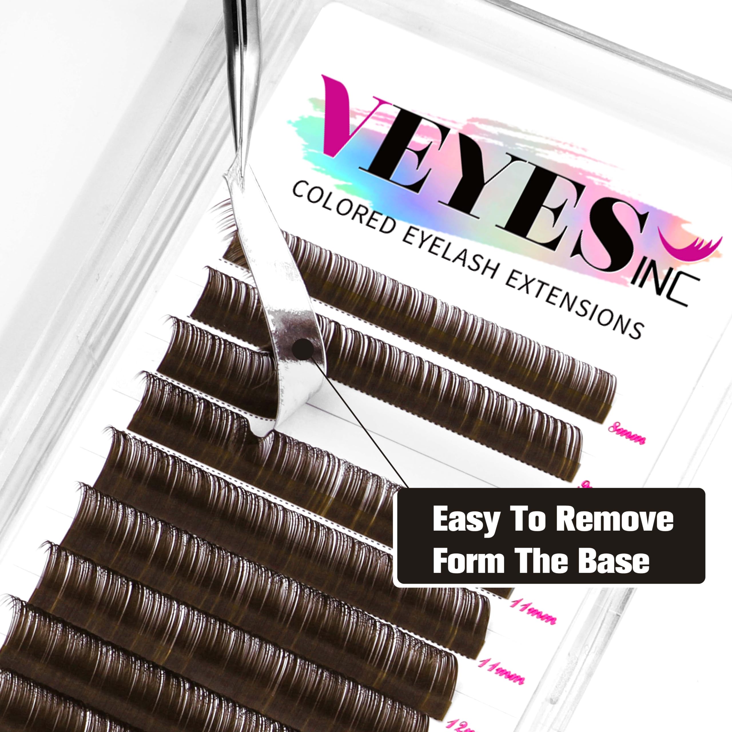 VEYES INC Korean PBT fibers offer cruelty-free, high-quality lash extensions