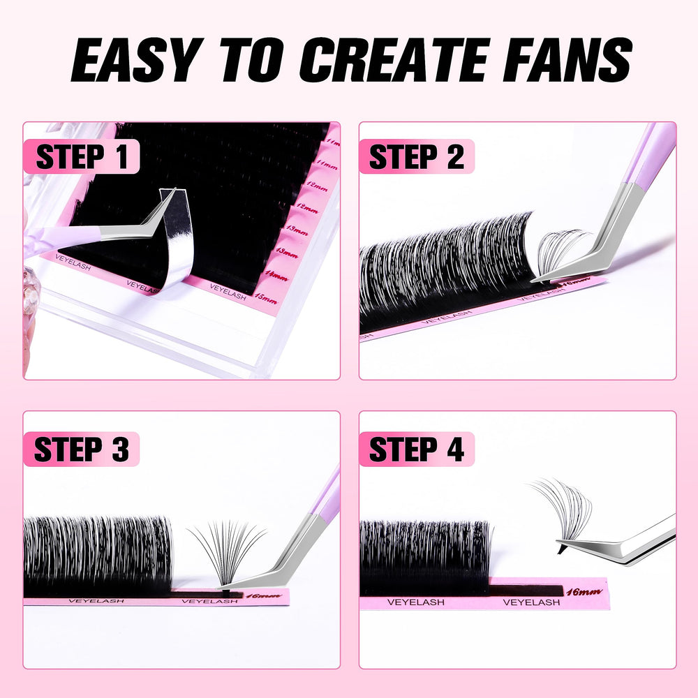 VEYES INC neat-root lash strips with no glue residue.