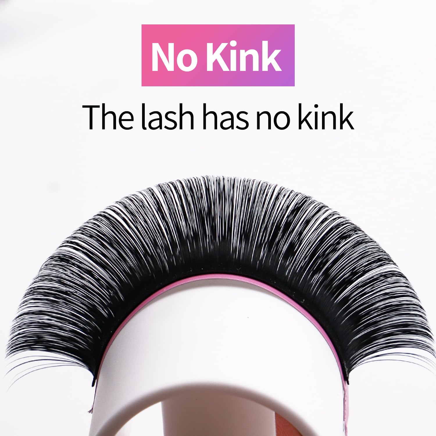 VEYES INC Premium silk lashes are soft and elastic for balanced fans.