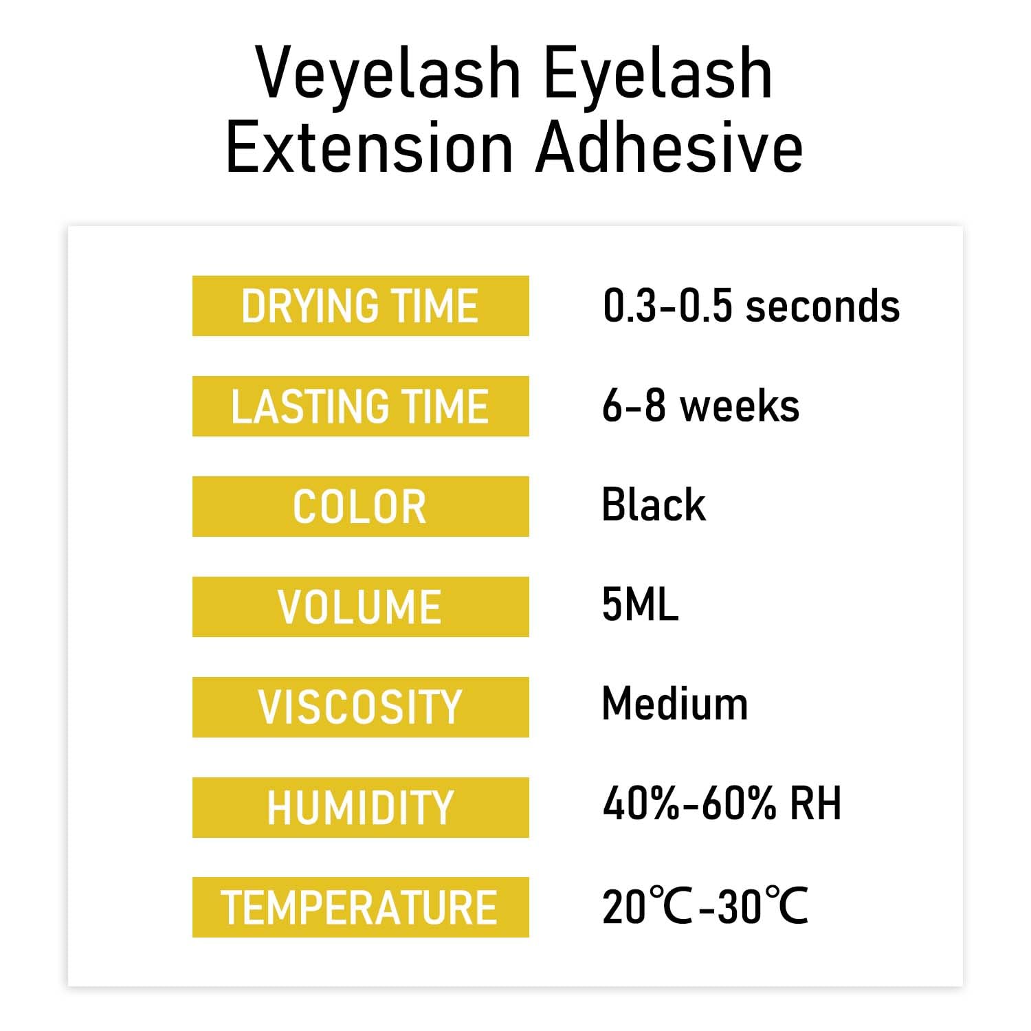 VEYES INC skin-safe high-quality formula signaled on packaging.