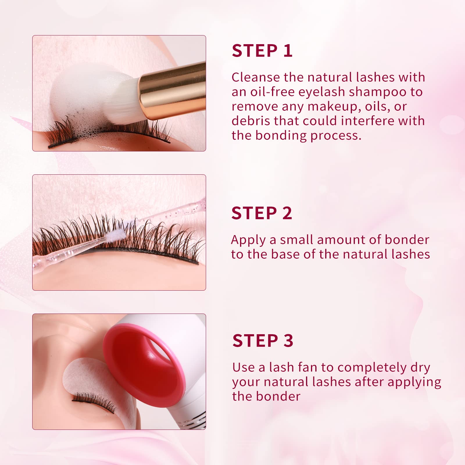 VEYES INC Super Lash Bonder waterproof formula resists moisture for longer wear