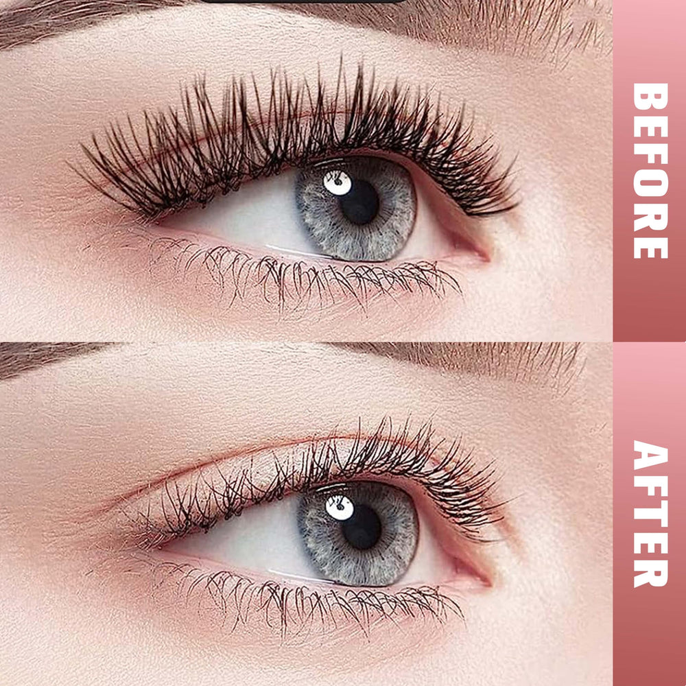 VEYESBEAUTY aftercare rinse with lash cleanser and water