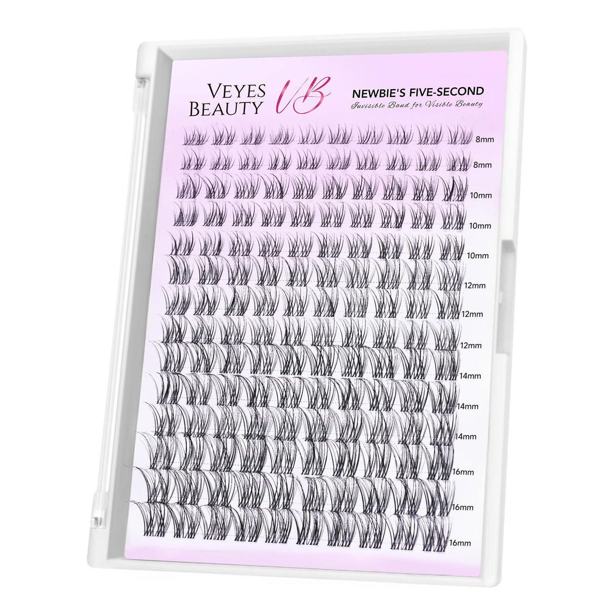 VEYESBEAUTY Aliva: bande invisible 8-16 mm pour un regard naturel et léger.