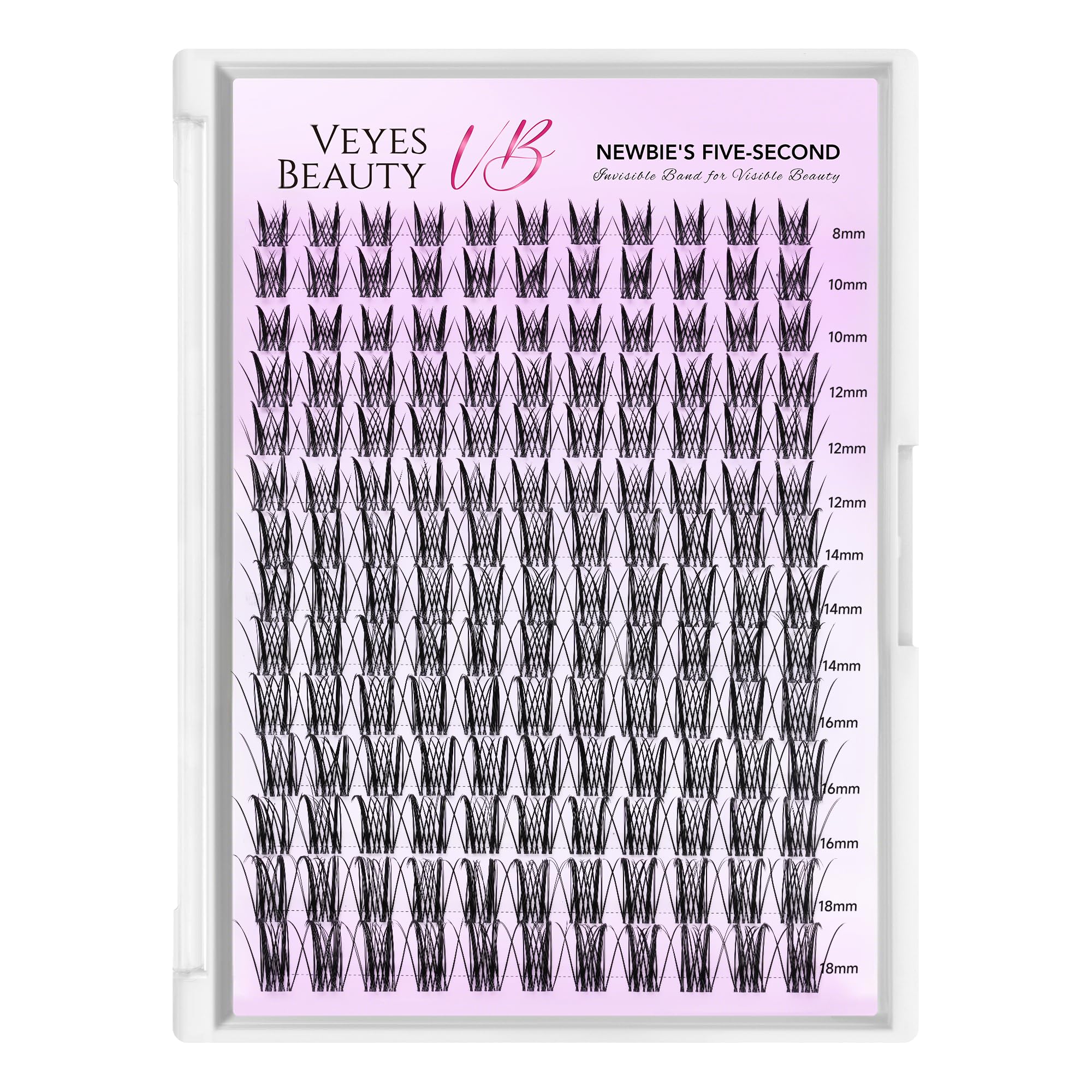 VEYESBEAUTY five-second lashes for beginners enable quick lash enhancement.