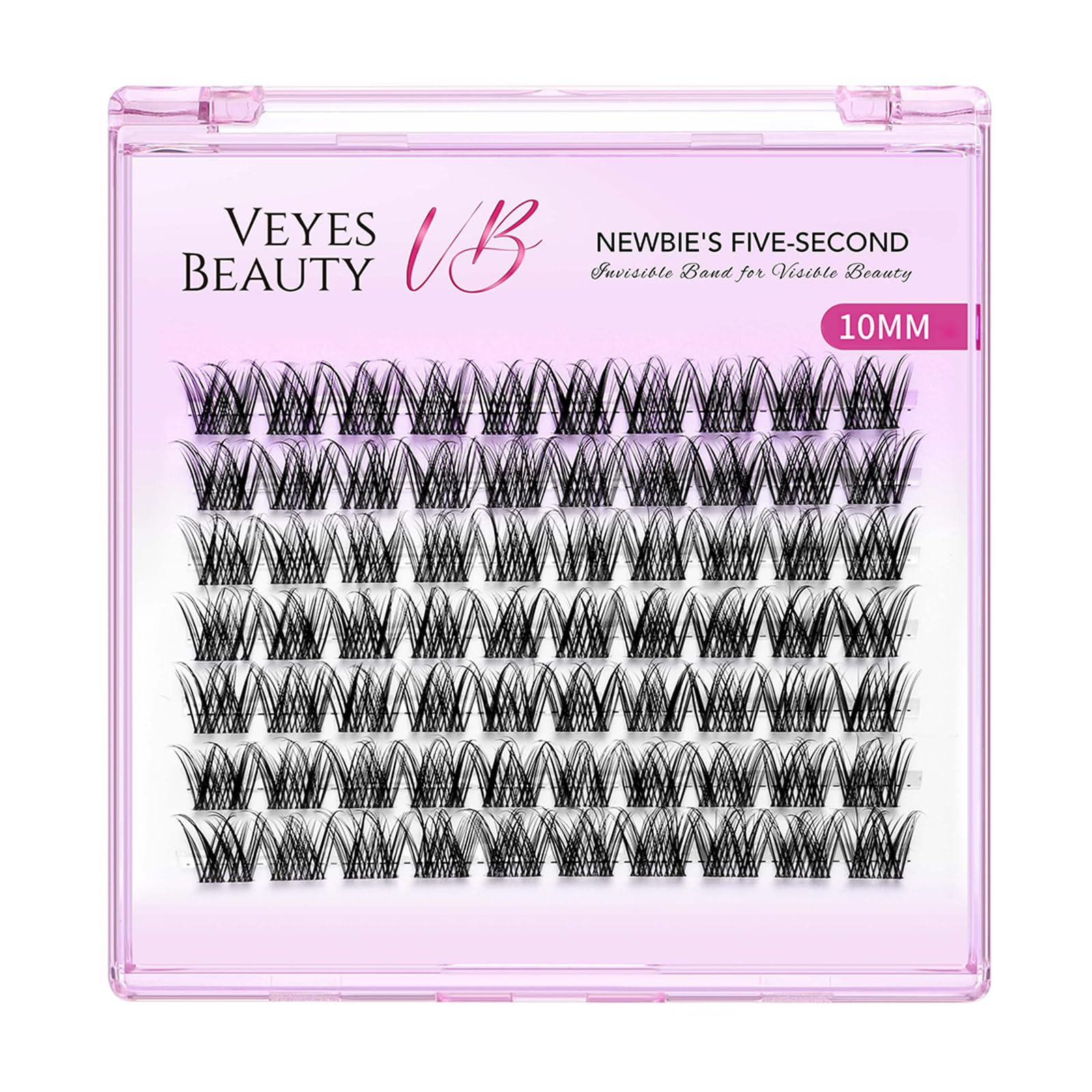 VEYESBEAUTY five-second lashes show quick, newbie-friendly styling at home.