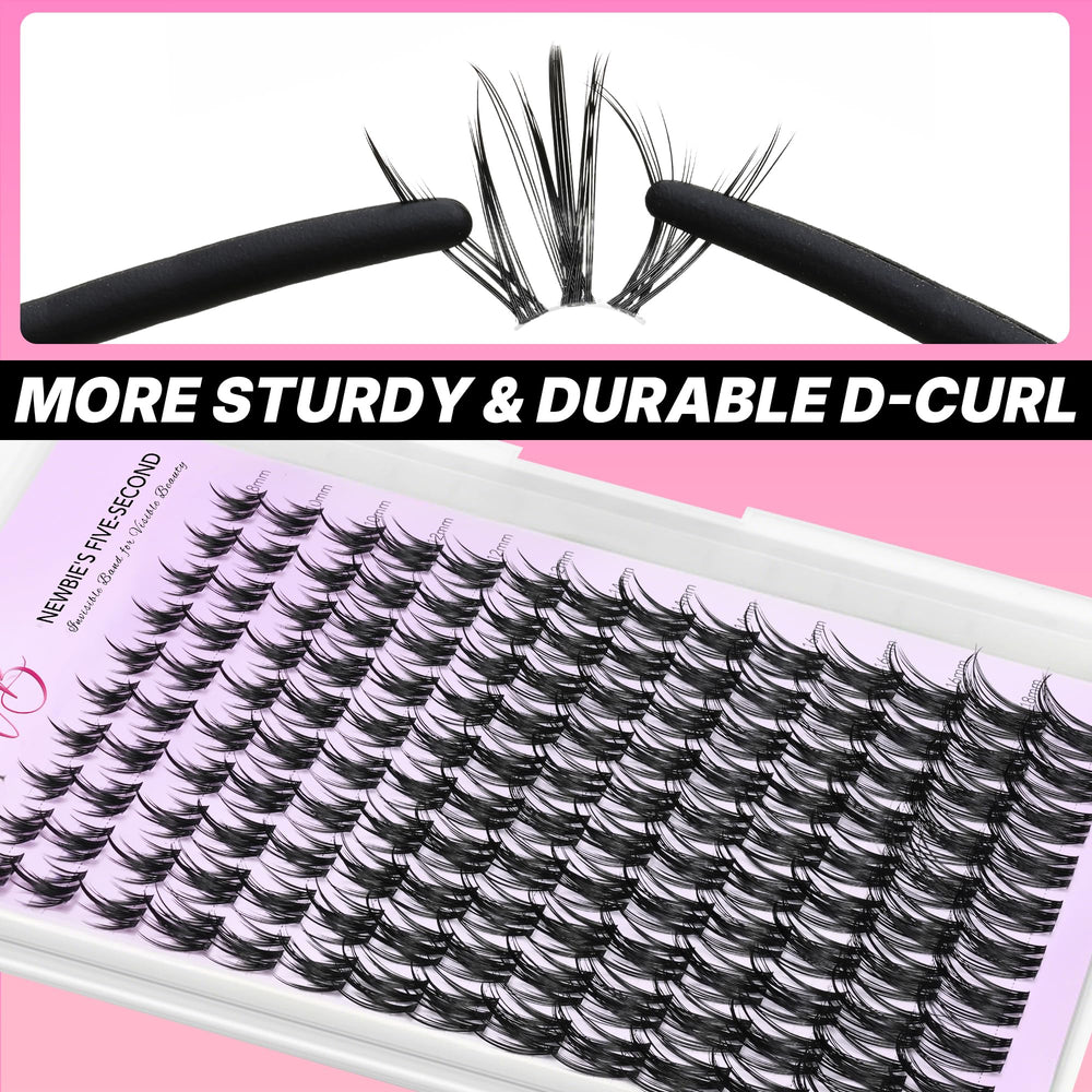 VEYESBEAUTY lash applicator and bond kit for precise cluster placement.