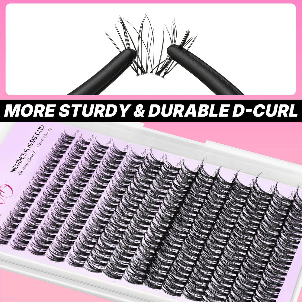 VEYESBEAUTY Lash bond and sealer included help lock looks in place.