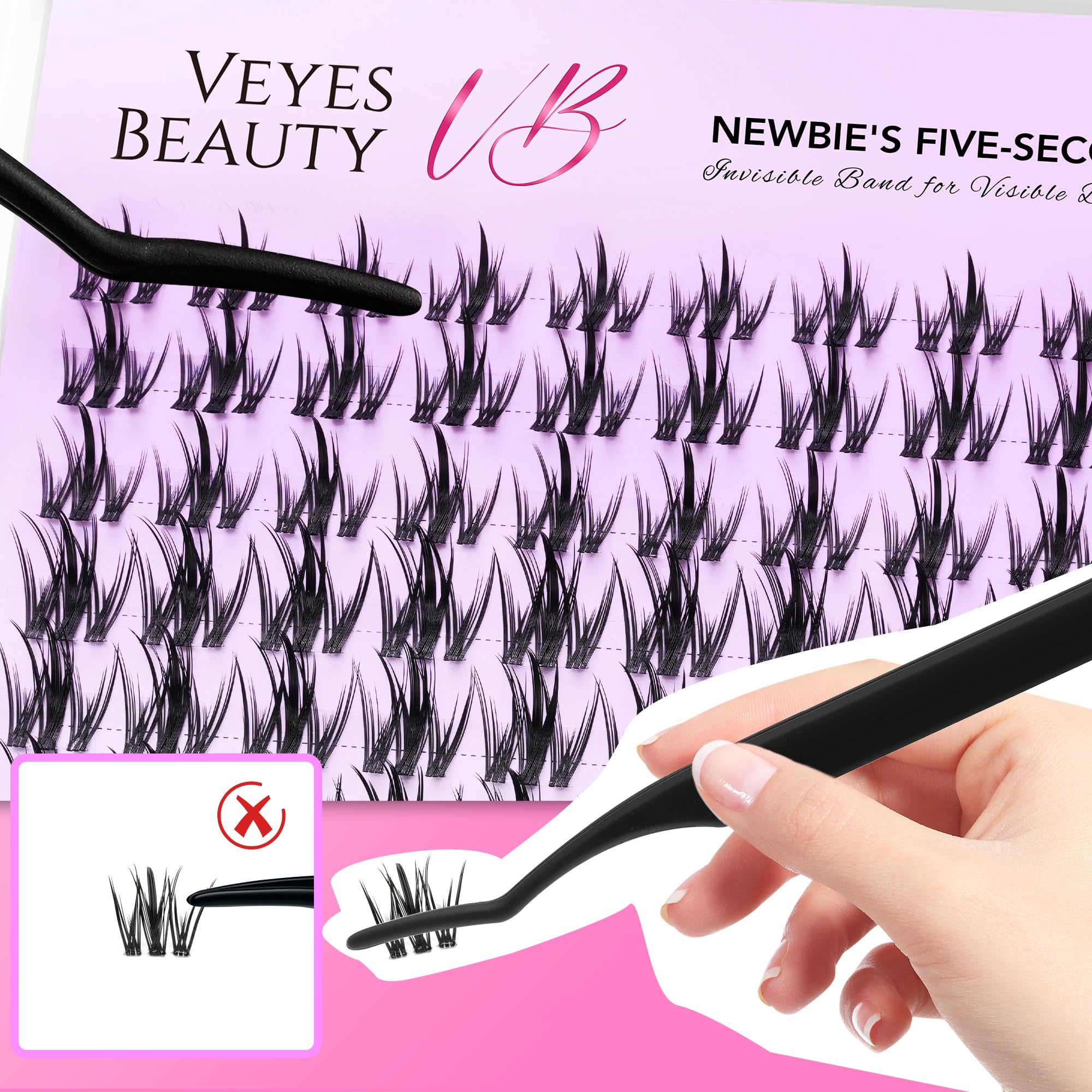 VEYESBEAUTY lash sealer provides waterproofing for longer wear.