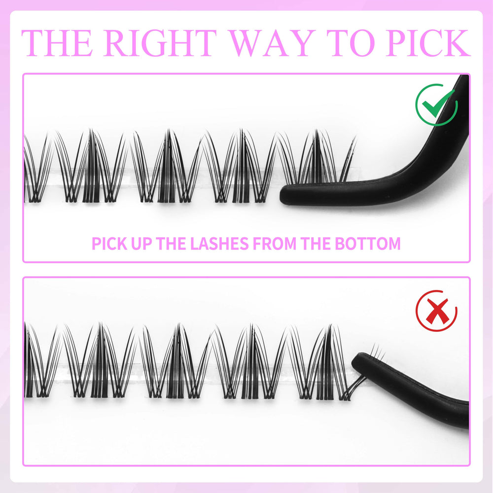VEYESBEAUTY thin-band lashes feel comfortable thanks to the soft, durable material.