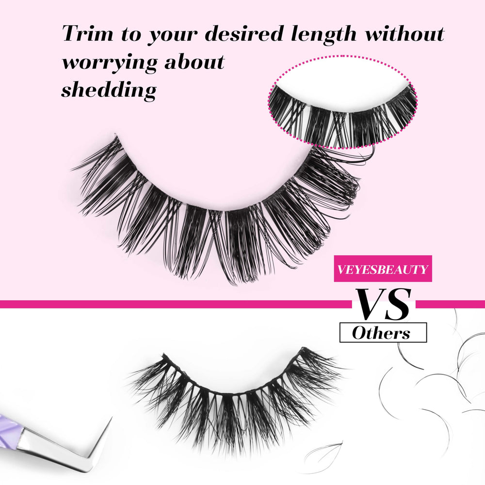 VEYESBEAUTY lashes are reusable up to seven wears