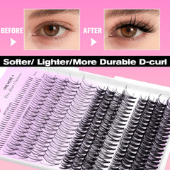VEYESBEAUTY ONE MORE+ 30D clusters for voluminous evening looks