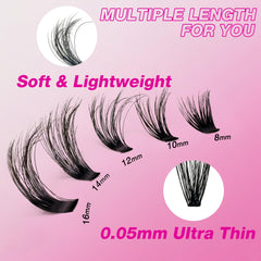 VEYESBEAUTY soft-band lash tray provides comfortable wear.