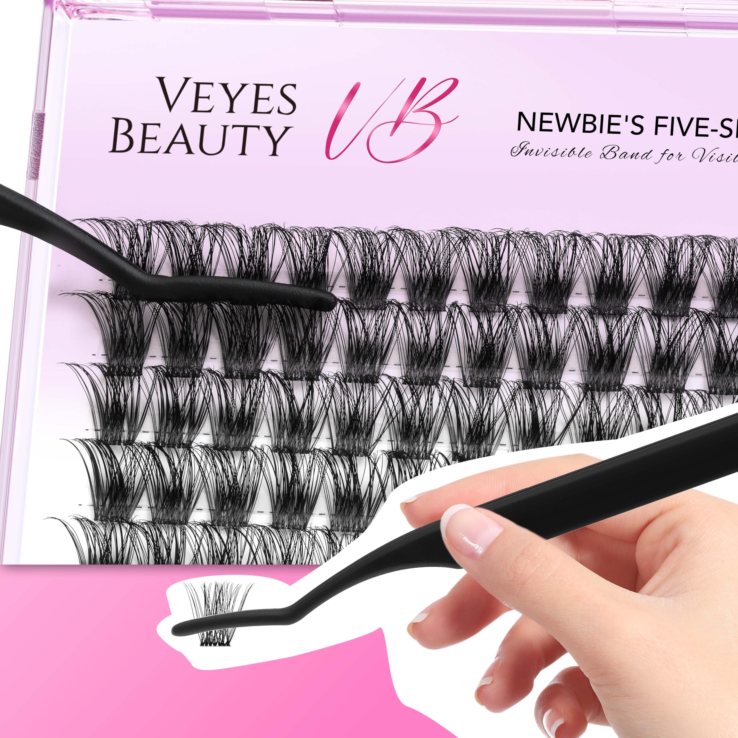 VEYESBEAUTY Soft Lightweight PBT Fibers feel silky and flexible on the eye.