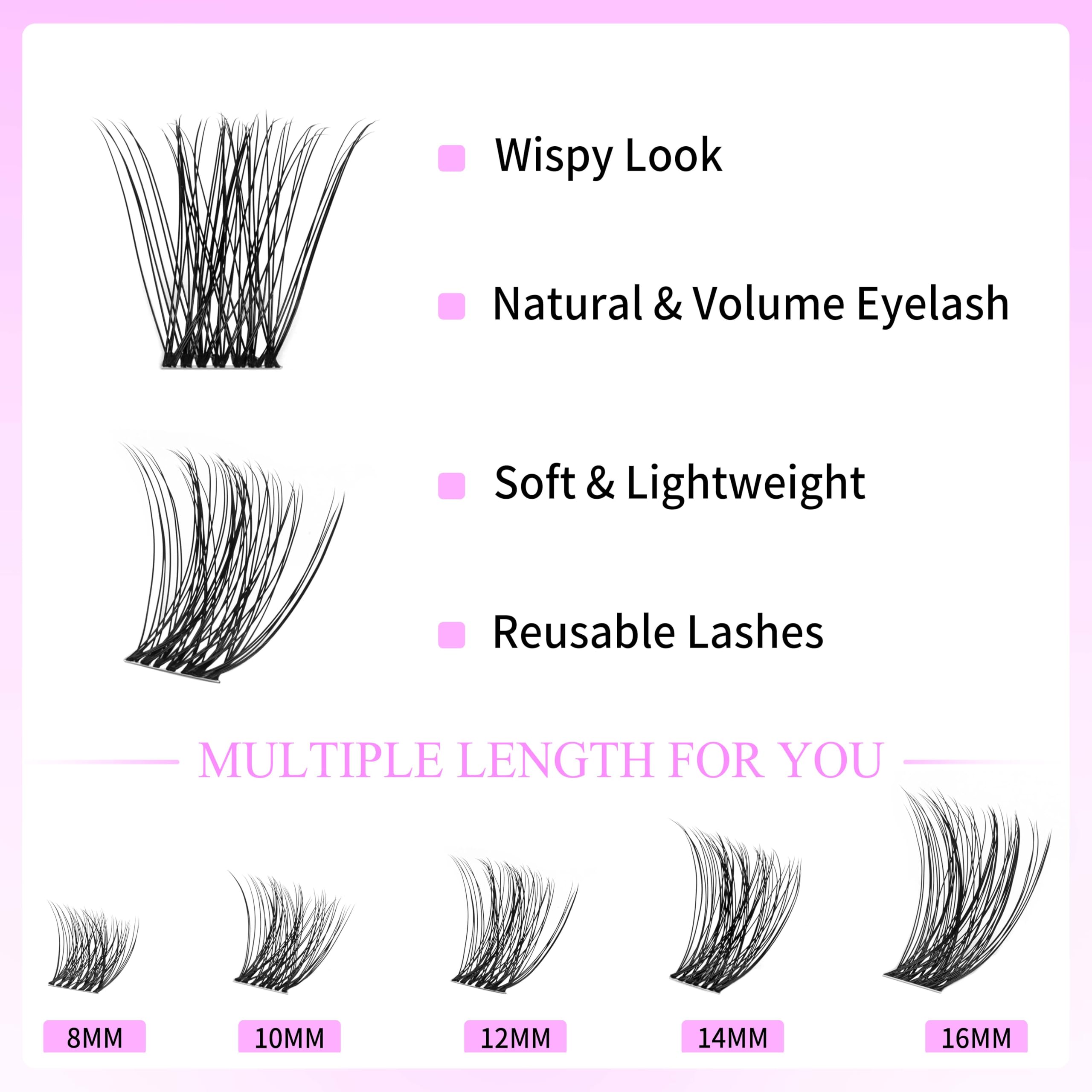VEYESBEAUTY soft, lightweight PBT lashes feel comfortable.
