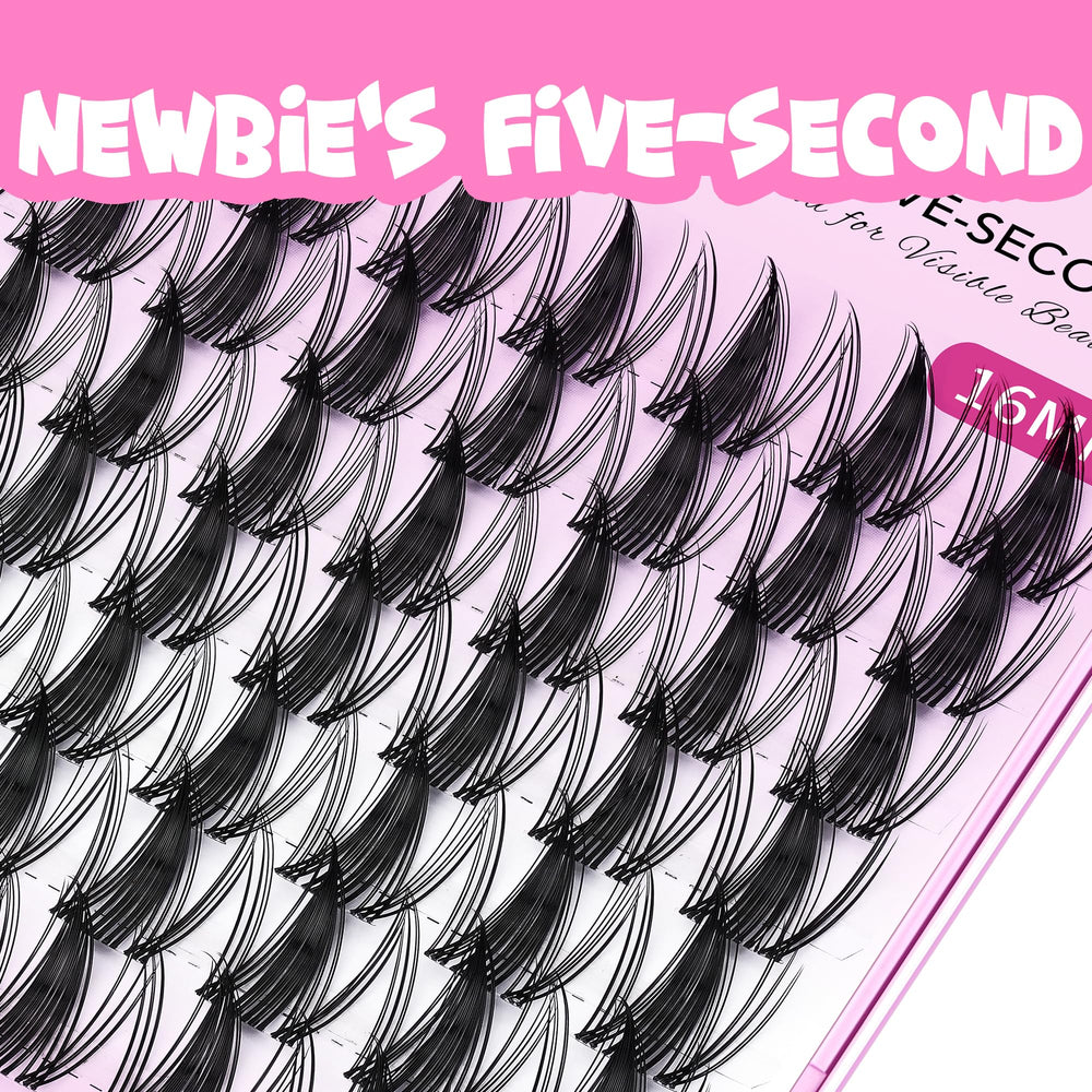 VEYESBEAUTY thin band lashes feel light and comfortable.