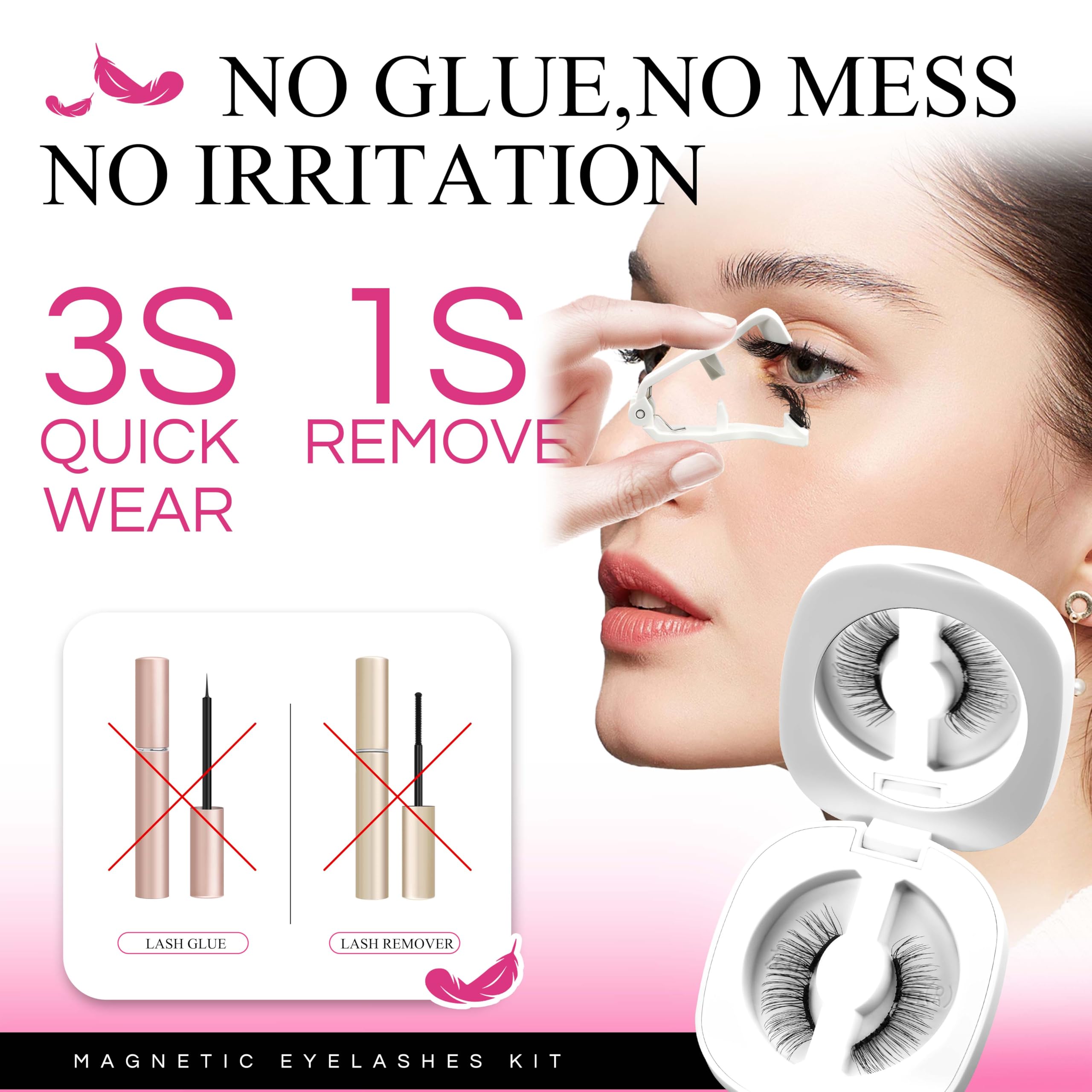 VEYESBEAUTY Care tips box detailing proper wear and maintenance for longevity