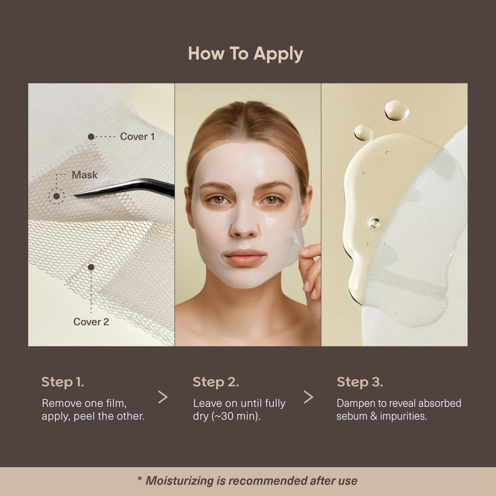Veyka at-home spa routine image showing calm, spa-like self-care with the mask.