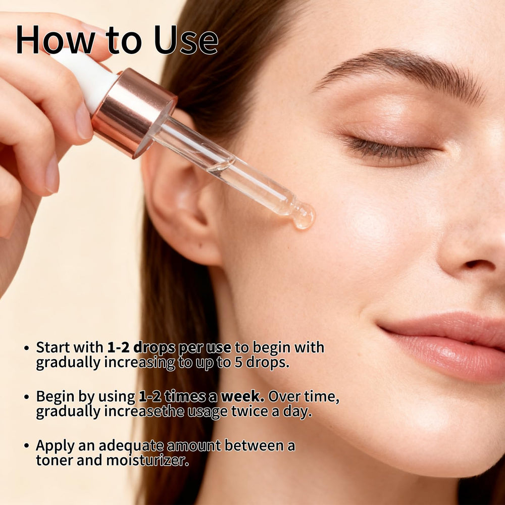 Veyoraus Vitamin C Serum hydration hero; moisture-rich feel on skin.