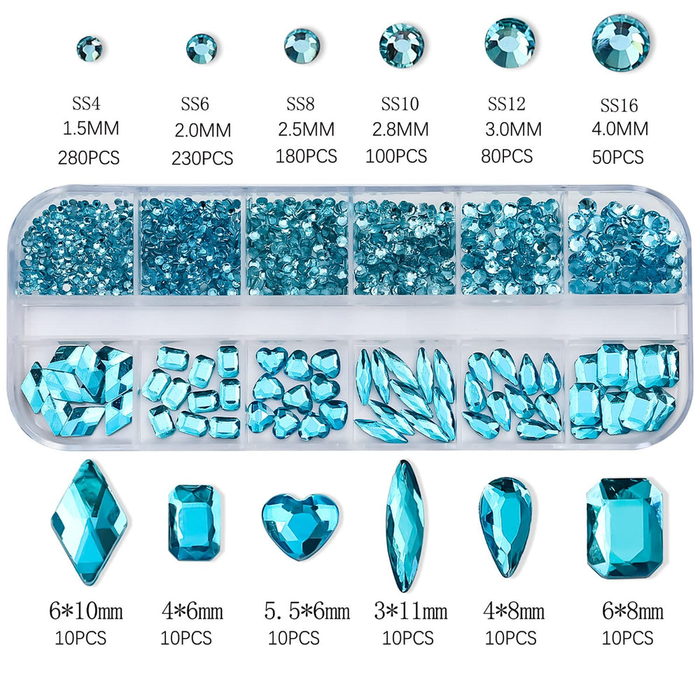 Reliable sparkle for home and salon nail art projects.