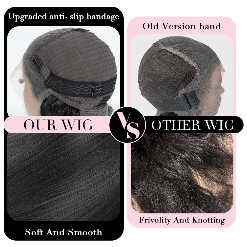 VFFTI pre-plucked cap with baby hairs for easy styling