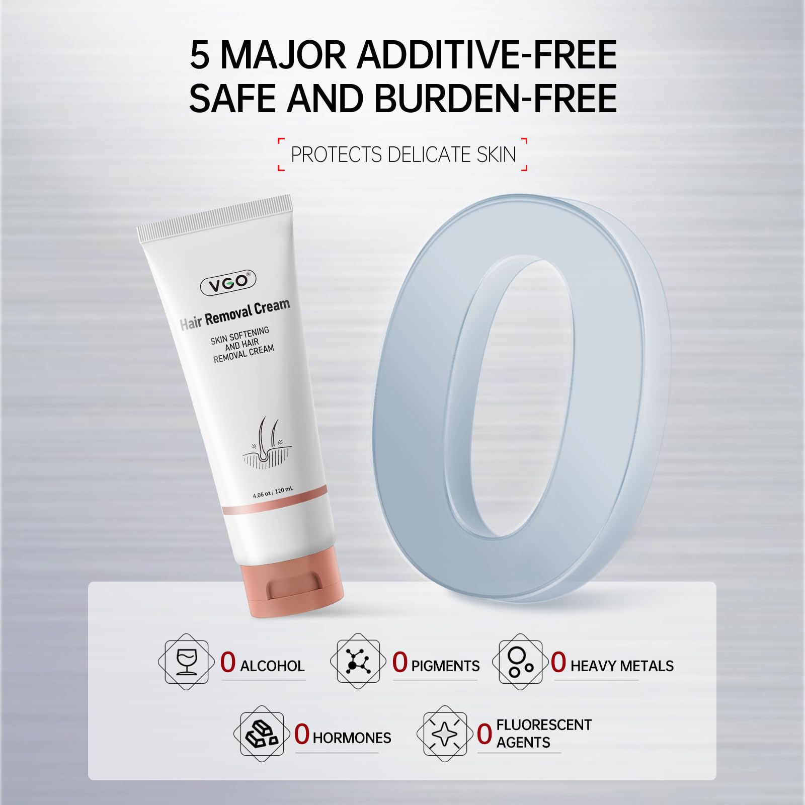 Close-up of VGO after-use skin looking smooth and moisturized