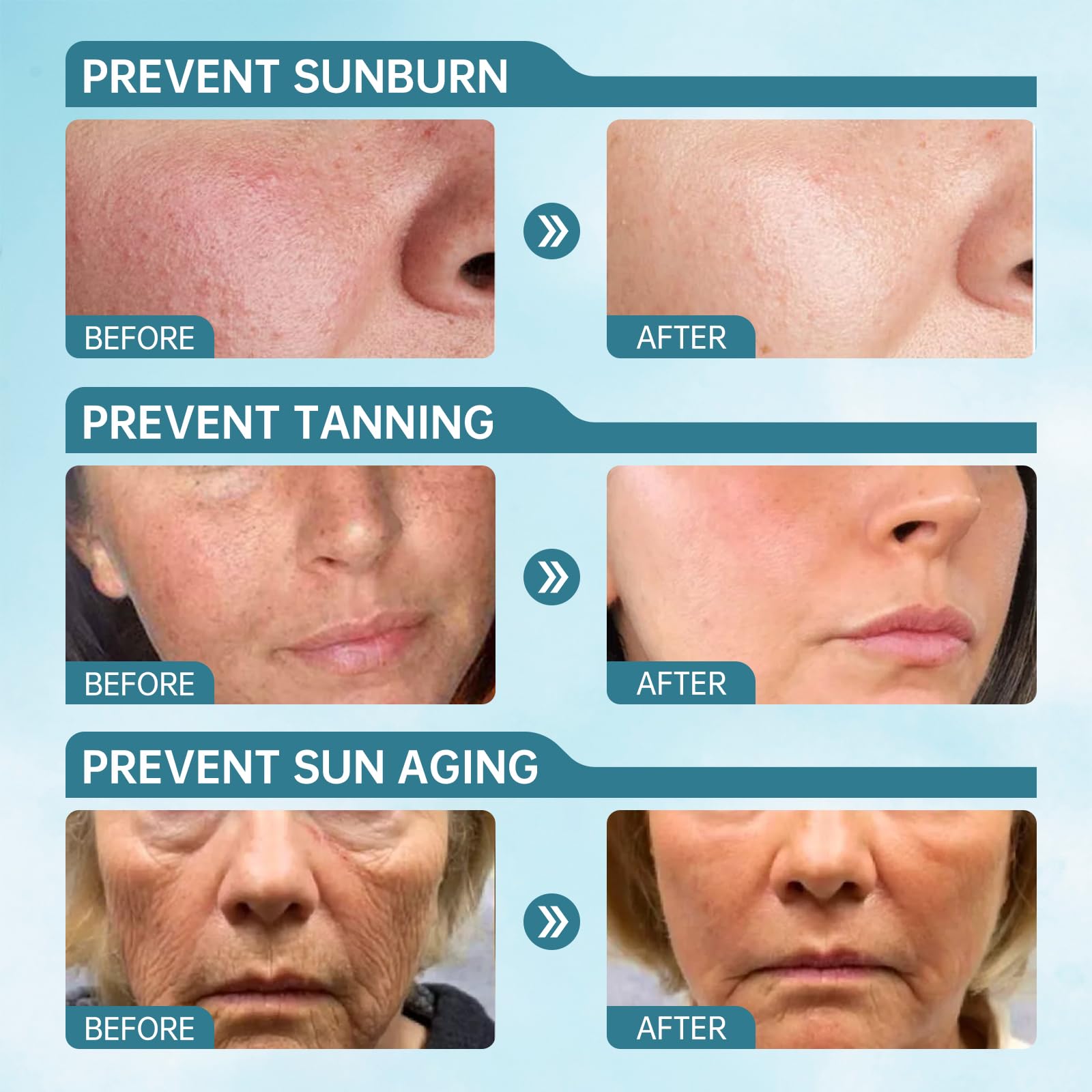 VGO mineral sunscreen fast-absorbing formula delivering a light, invisible finish.