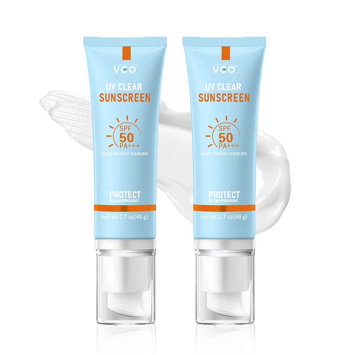 VGO Mineral Sunscreen for Face packaging shown for daily protection on the go.