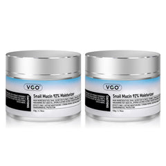 VGO snail mucin moisturizer bottle pump for easy daily hydration