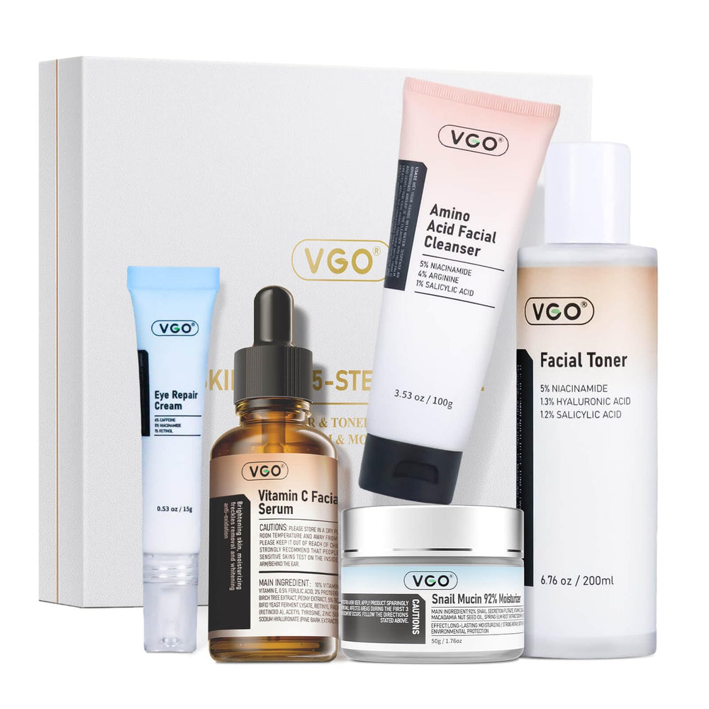 VGO snail mucin moisturizer jar delivering rich hydration for radiant skin.