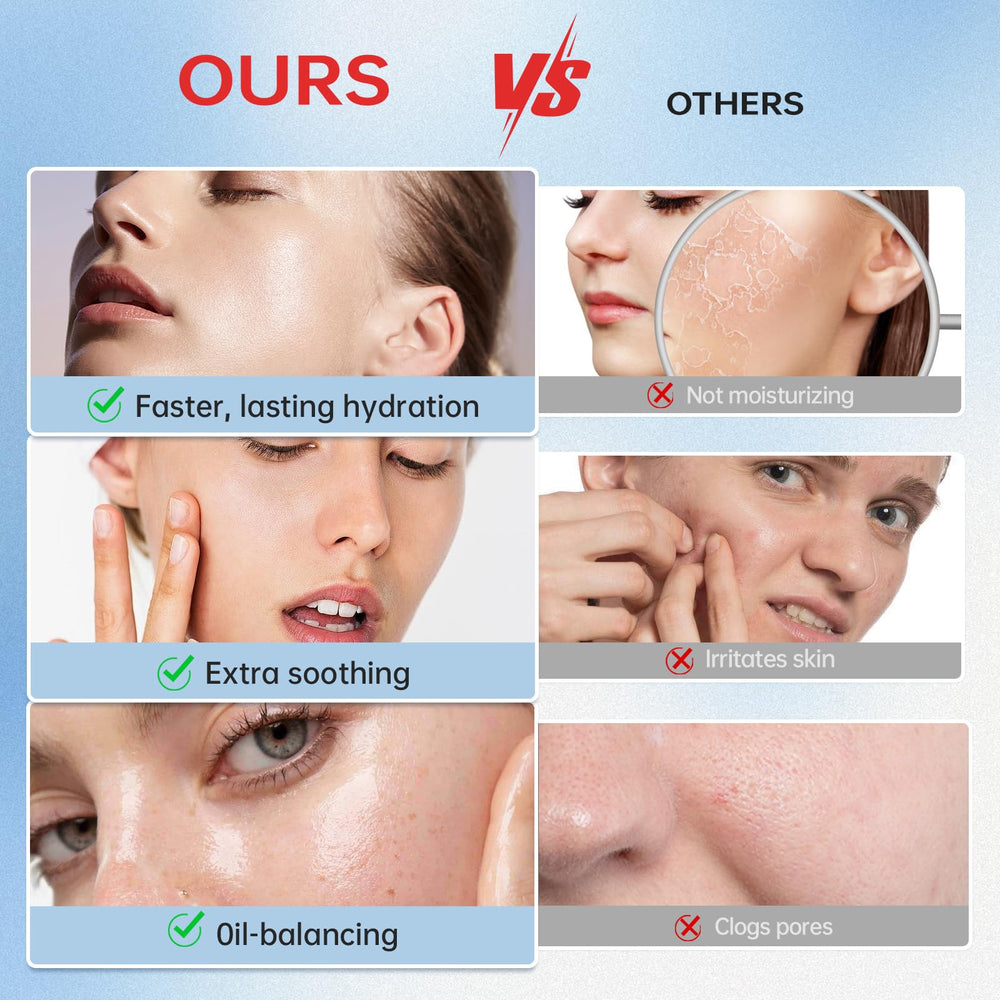 VGO snail mucin moisturizer 3-pack packaging highlighting value and versatile usage.