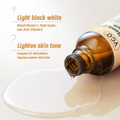 VGO Vitamin C Serum bottle provides antioxidant protection for brighter skin