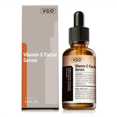 VGO Vitamin C Serum bottle with dropper for deep hydration and radiance.