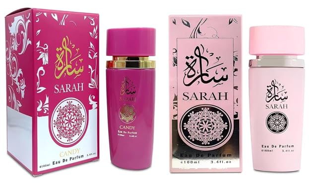 Viaan Krishna Sarah Candy bottle close-up, ideal for daily wear and fresh notes.
