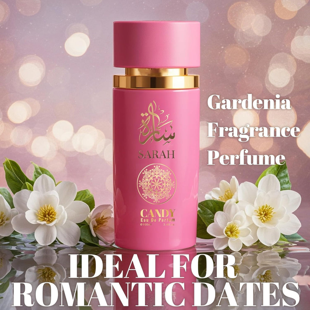 Viaan Krishna Sarah Candy travel spray demonstrates portable fragrance on the go