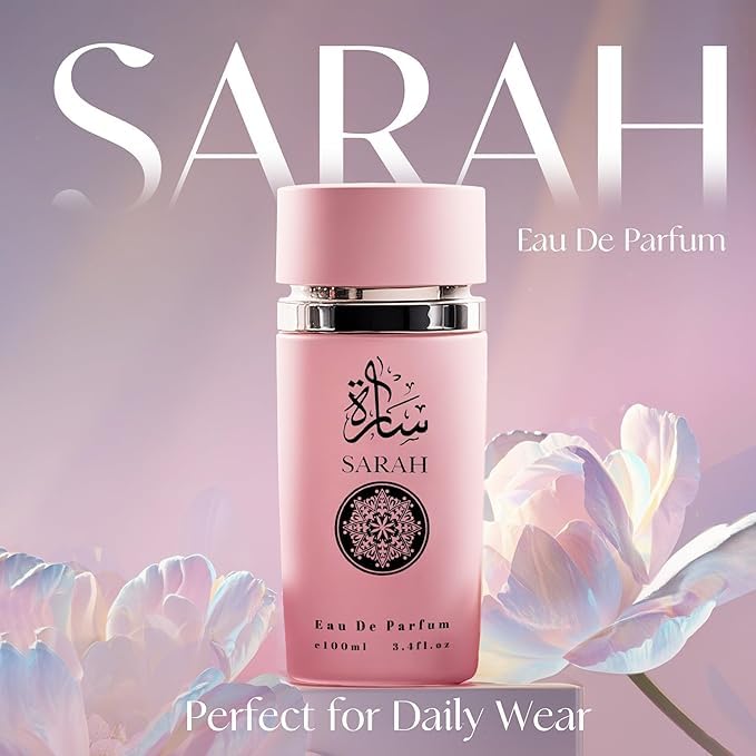 Viaan Krishna Sarah Fuchsia bottle close-up, vibrant scent for evening events.