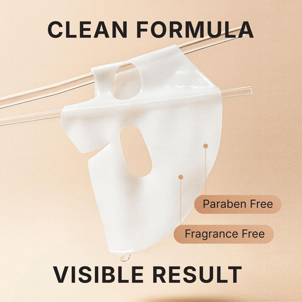 VIABEAUTY Easy home spa facial mask for self-care.