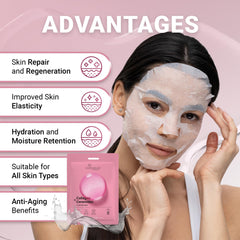 VIABEAUTY wrinkle-smoothing mask for a quick 20-minute refreshing treatment.
