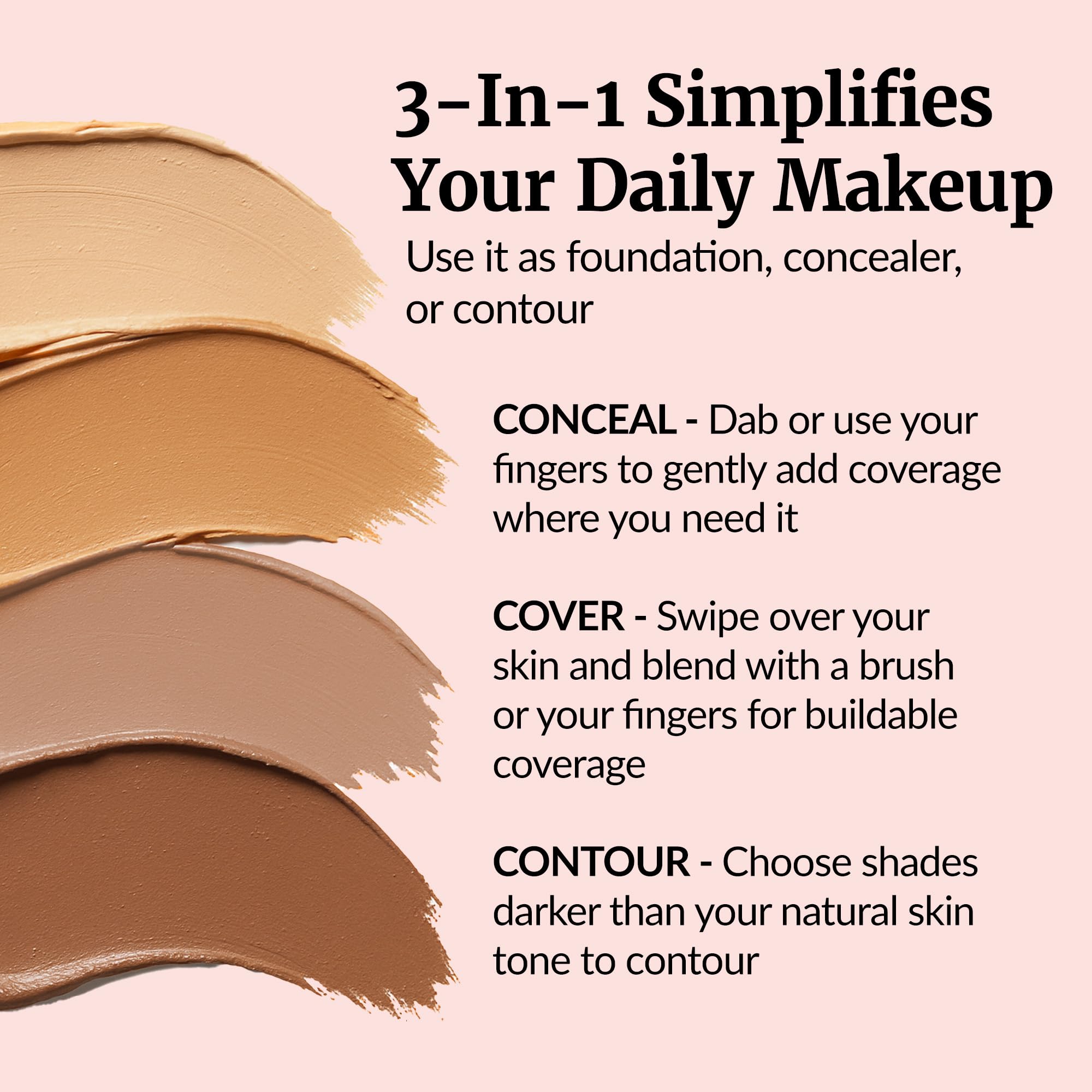 Vibriance Complexion Sticks contour-definition adds gentle shading and dimension.