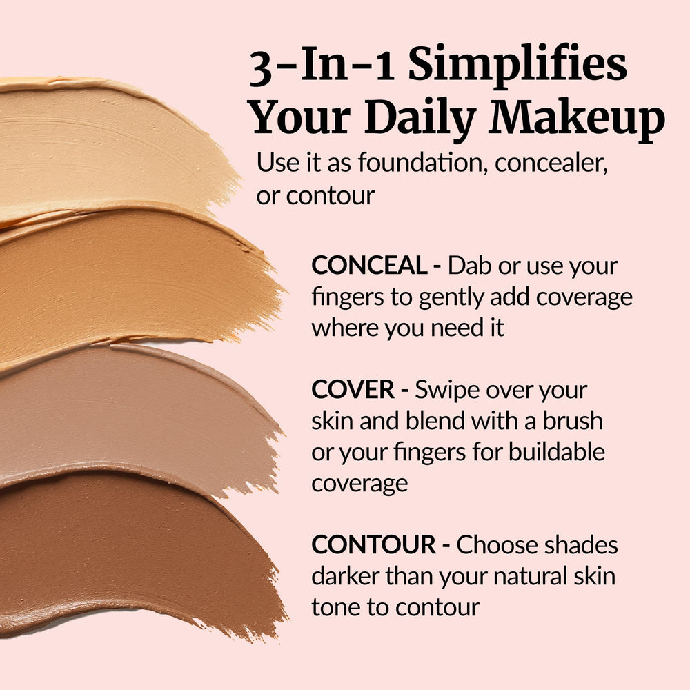 Vibriance Complexion Sticks contour-definition adds gentle shading and dimension.