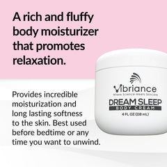 Vibriance Dream Sleep bottle lid closed for calm nightly routine