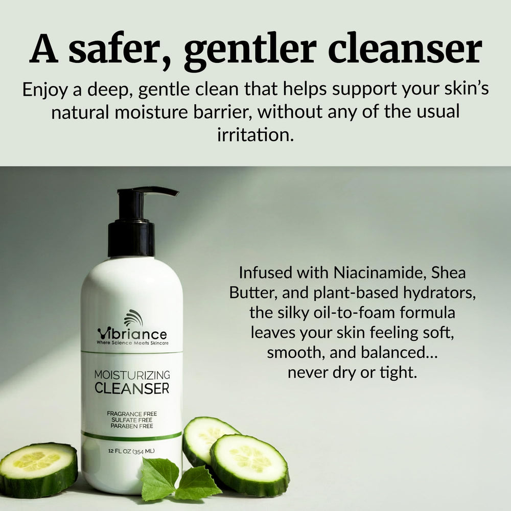 Vibriance Sulfate-free formula supports a clean, skin-friendly routine